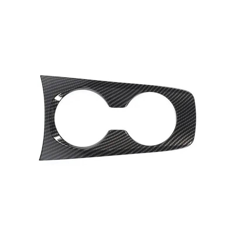 XRLHMP SHINEKA ABS-Kohlefaser-Front-Getränkehalter-Schalthebel-Dekorationsabdeckungssatz for Chevrolet Camaro 2010–2015, Auto-Innenausstattung(F) von XRLHMP