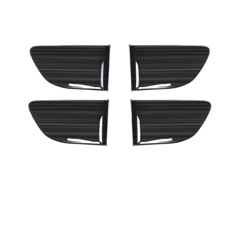 XRLHMP Türgriffverkleidung aus Edelstahl, kompatibel mit Lexus GX460 GX 460 2023–2010 2022 2021 2020 2019 2018 2017, Innendekorationszubehör(Black A 10-23) von XRLHMP