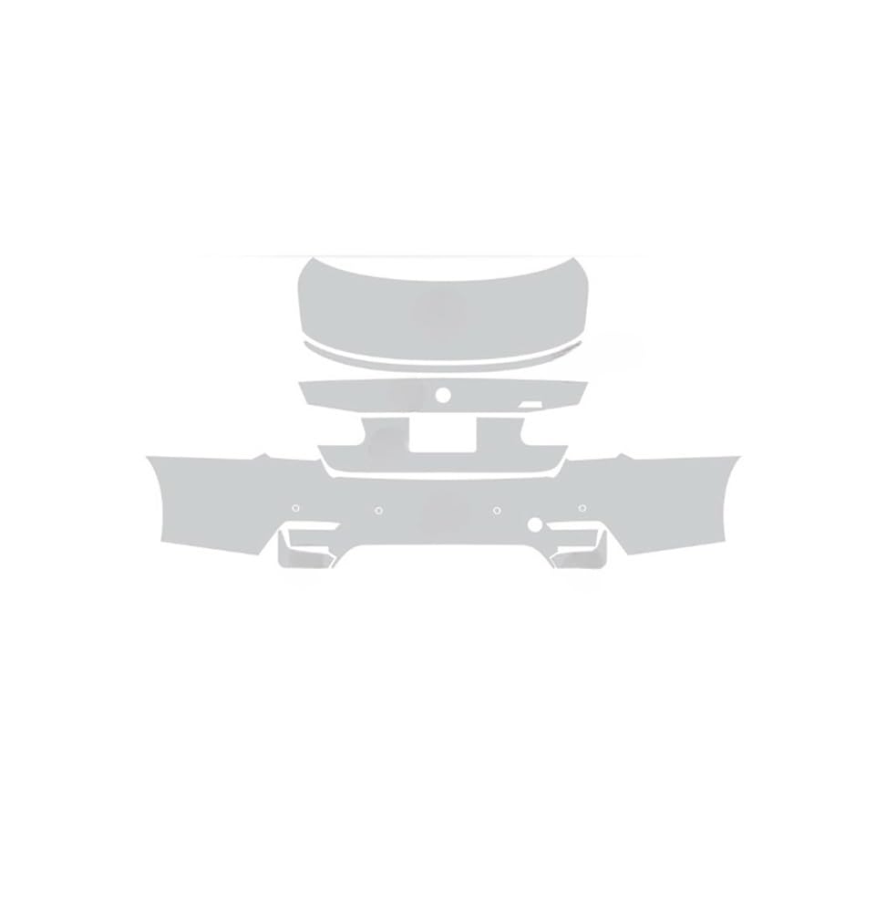 XRLHMP Vorgeschnittener PPF-Lackschutz-TPU-Transparentfilm, kompatibel mit BMW M3 Sedan Cs F80 2014-2019, Karosserieaußenseite, kratzfester Aufkleber(A Set) von XRLHMP