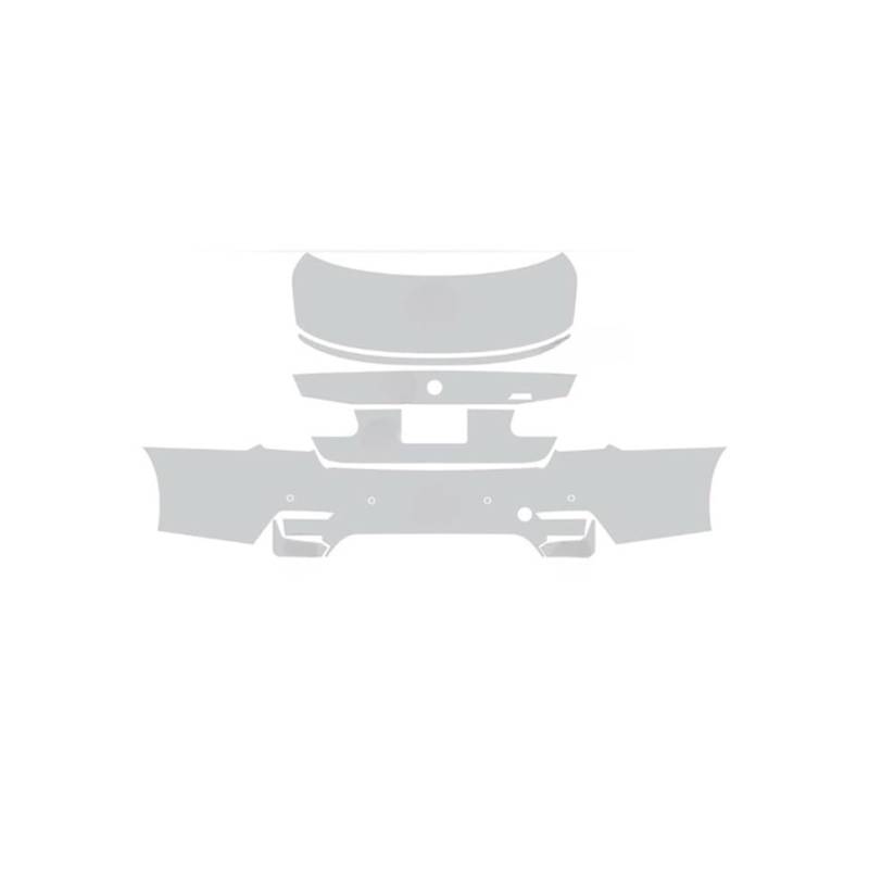 XRLHMP Vorgeschnittener PPF-Lackschutz-TPU-Transparentfilm, kompatibel mit BMW M3 Sedan Cs F80 2014-2019, Karosserieaußenseite, kratzfester Aufkleber(A Set) von XRLHMP