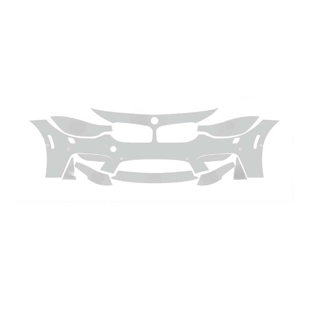 XRLHMP Vorgeschnittener PPF-Lackschutz-TPU-Transparentfilm, kompatibel mit BMW M3 Sedan Cs F80 2014-2019, Karosserieaußenseite, kratzfester Aufkleber(Car Hood) von XRLHMP