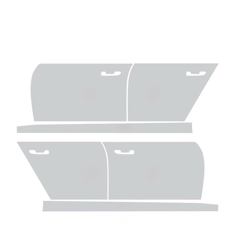 XRLHMP Vorgeschnittener PPF-Lackschutz-TPU-Transparentfilm, kompatibel mit BMW M3 Sedan Cs F80 2014-2019, Karosserieaußenseite, kratzfester Aufkleber(Front) von XRLHMP