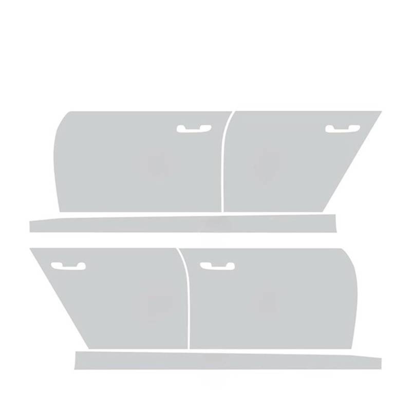 XRLHMP Vorgeschnittener PPF-Lackschutz-TPU-Transparentfilm, kompatibel mit BMW M3 Sedan Cs F80 2014-2019, Karosserieaußenseite, kratzfester Aufkleber(Front) von XRLHMP