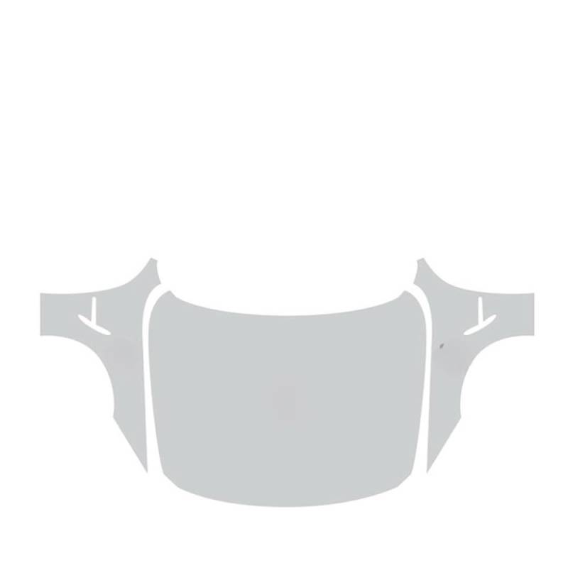 XRLHMP Vorgeschnittener PPF-Lackschutz-Tpu-Transparentfilm, kompatibel mit Bmw M3 Sedan Cs F80 2014-2019, Karosserieaußenseite, kratzfester Aufkleber(Car roof window) von XRLHMP