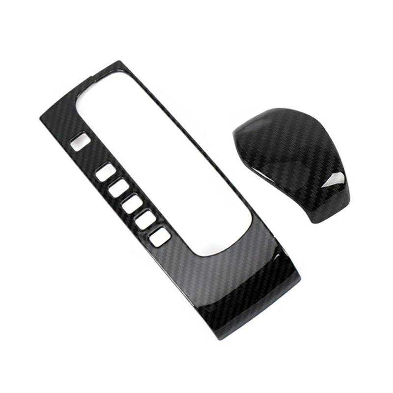 Auto Aufkleber 2PCS Auto Shift Getriebe Panel Trim Automatische Übertragung Shift Box Abdeckung Für Civic 10Th Für Gen 2020 2019 2018 2017 2016 LHD Innenzubehör(Kohlefaser) von XRUKGUO