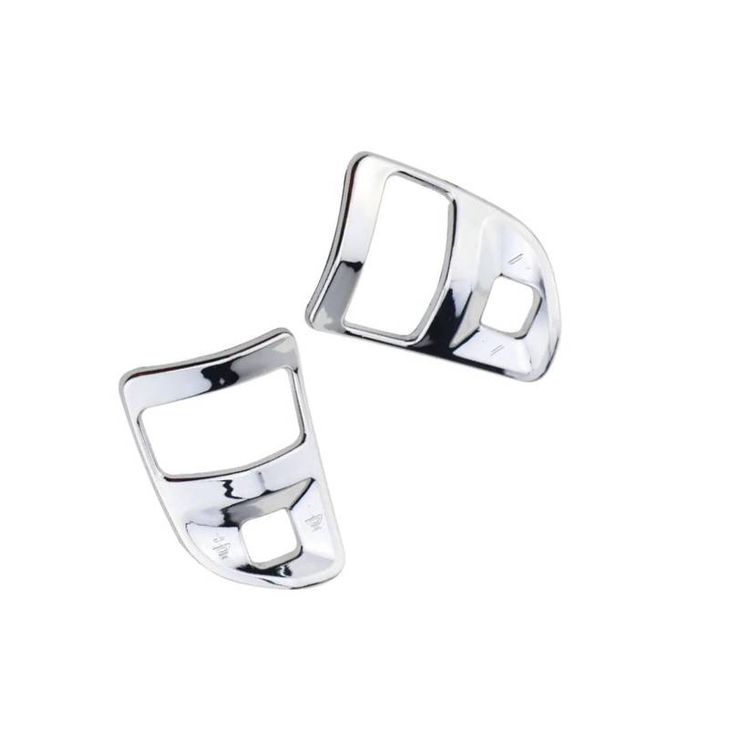 Auto Aufkleber 2Pcs ABS Auto Lenkrad Knopf Knopf Panel Abdeckung Trim Aufkleber Für Kia Für Sportage 3 R 2011 2012 2013 2014 2015 Zubehör Innenzubehör von XRUKGUO
