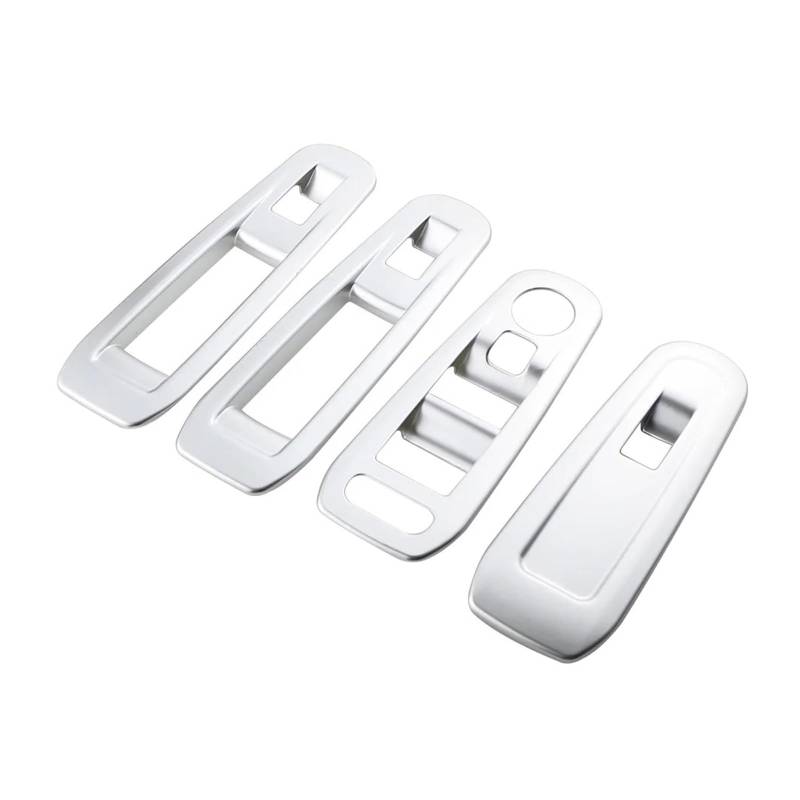Auto Aufkleber 4Pcs Auto Fensterheber Schalter Panel Abdeckung Für Peugeot 408 308 308S LHD Dekoration Aufkleber Trim Innen Zubehör Innenzubehör von XRUKGUO