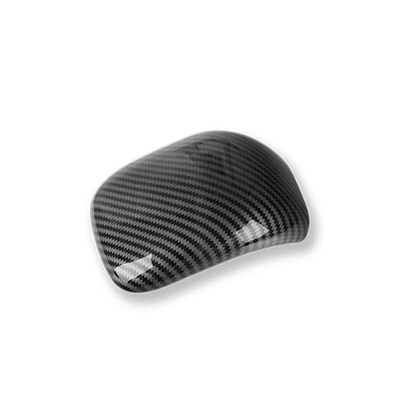 Auto Aufkleber Auto Carbon Fiber Center Control Armlehne Box Kopf Abdeckung Getriebe Kopf Abdeckung Trim Für Benz A Für Klasse W177 Für CLA C118 2019-2022 Innenzubehör(Kohlefaser) von XRUKGUO
