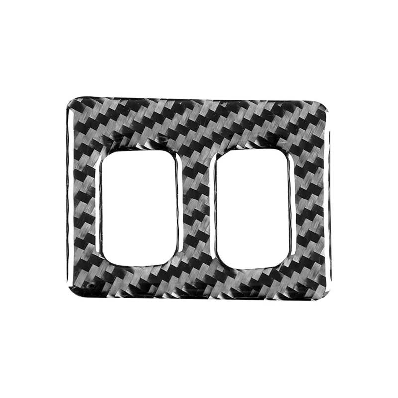 Auto Aufkleber Auto Innen Zubehör Carbon Faser Auto Anti Slip Schalter Taste Rahmen Trim Abdeckung Dekoration Aufkleber Für Lexus GS 2013-2019 Innenzubehör(Style A) von XRUKGUO