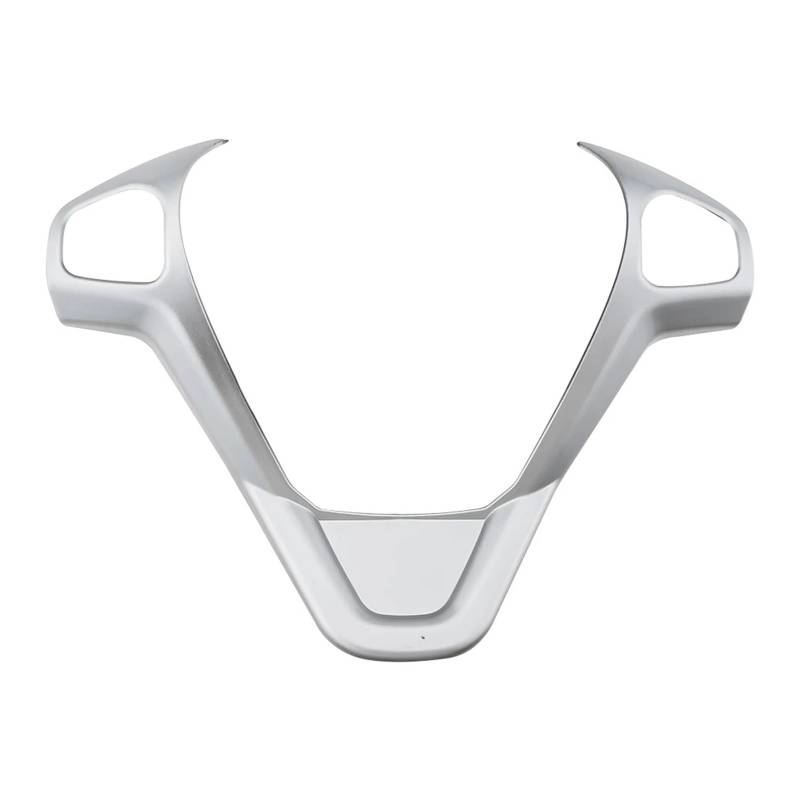 Auto Aufkleber Auto Lenkrad Abdeckung Pailletten Trim Aufkleber Für Ford Für Ecosport 2013-2017 for New for Fiesta MK7 2009-2017 Innen Zubehör Innenzubehör(2hole Matte Silver) von XRUKGUO