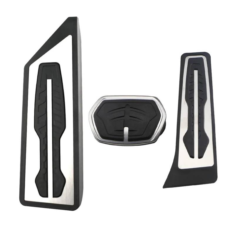 Auto Aufkleber Auto Pedal Abdeckung Für X1 Für X2 F48 F39 F45 F46 F40 1 2 Serie MPV 220i LHD Gas Beschleuniger Bremspedale Fuß Pads Zubehör Innenzubehör(3Pcs at with Rest) von XRUKGUO