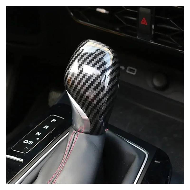 Auto Aufkleber Auto Schaltknauf Abdeckung Carbon Fibe Shell Für MG5 MG6 Für MG Für ZS HS 2020-2016 2017 2018 2019 2020 2021 Auto Styling Auto Innen Innenzubehör(Black for MG5) von XRUKGUO
