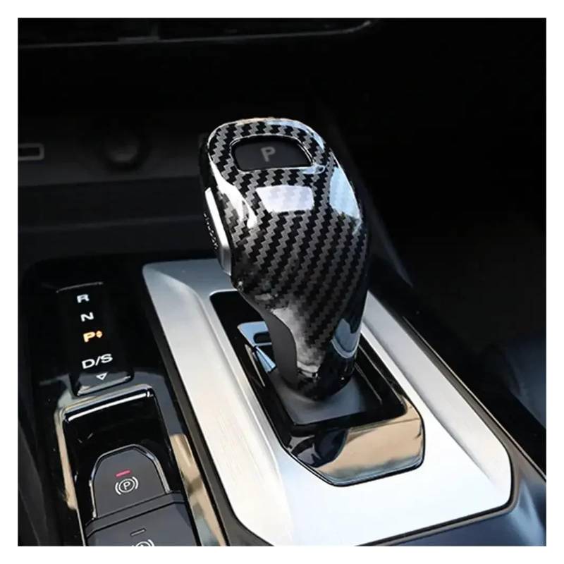 Auto Aufkleber Auto Schaltknauf Abdeckung Carbon Fibe Shell Für MG5 MG6 Für MG Für ZS HS 2020-2016 2017 2018 2019 2020 2021 Auto Styling Auto Innen Innenzubehör(Black for MG5 6) von XRUKGUO