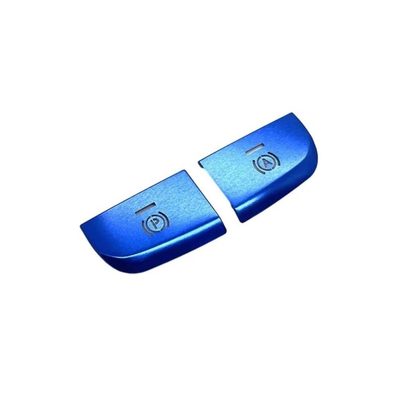 Auto Aufkleber Auto Styling Handbremse Shift Panel Taste Abdeckung Trim Aufkleber Für A3 8V 2013 2014 2015 2016 2017 2018 2019 Innen Aufkleber Innenzubehör(Handbrake Blue) von XRUKGUO