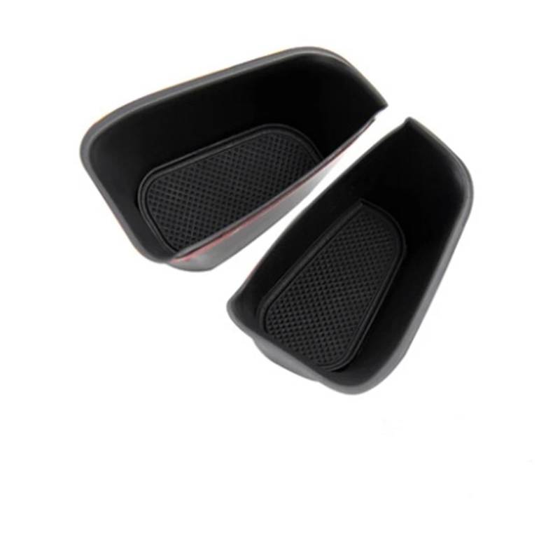 Auto Aufkleber Auto Styling Zubehör Tür Inner Griff Armlehne Box Handschuh Konsole Container Ablage Palette Fall Für A4 B8 Für A5 S5 Für Q5 Innenzubehör(for Q5 Black 2PCS) von XRUKGUO