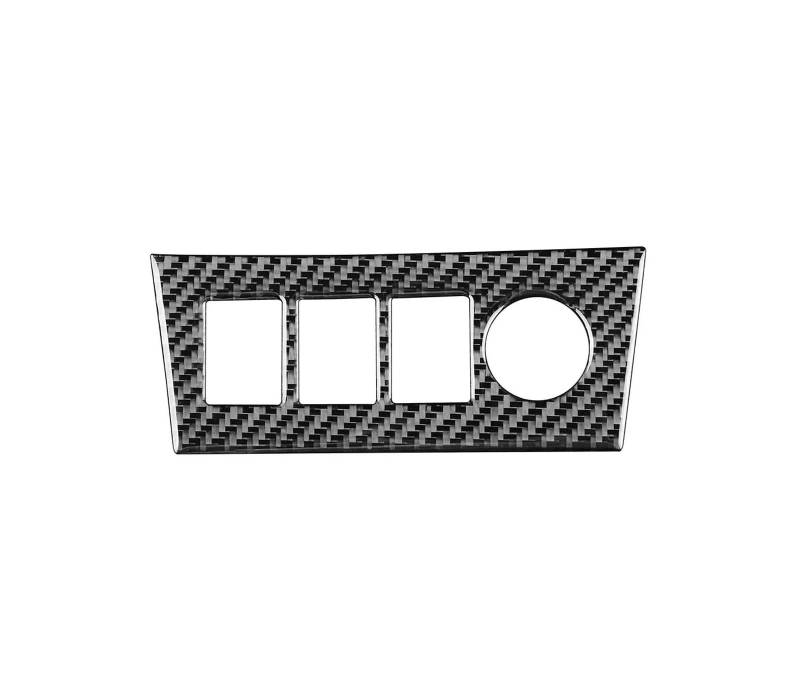 Auto Aufkleber Auto-Zigarettenanzünder-Panel-Schalterknopfabdeckung Kohlefaser-Aufkleber Für Toyota Für Rav4 Für RAV 4 2006-2012 Innenzubehör von XRUKGUO