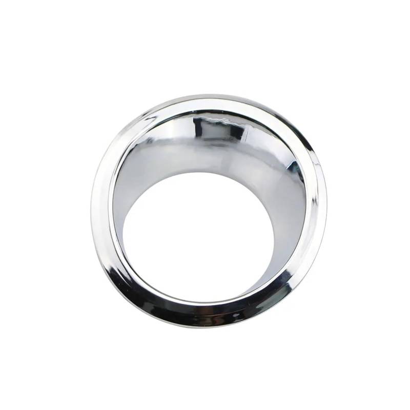 Auto Aufkleber Auto Zündschlüssel Abdeckung Für Jeep Für Kompass 2017-2020 Für Renegade 2015-2022 Motor Start-Taste Ring Trim Sticke Zubehör Innenzubehör(Glossy Silver) von XRUKGUO