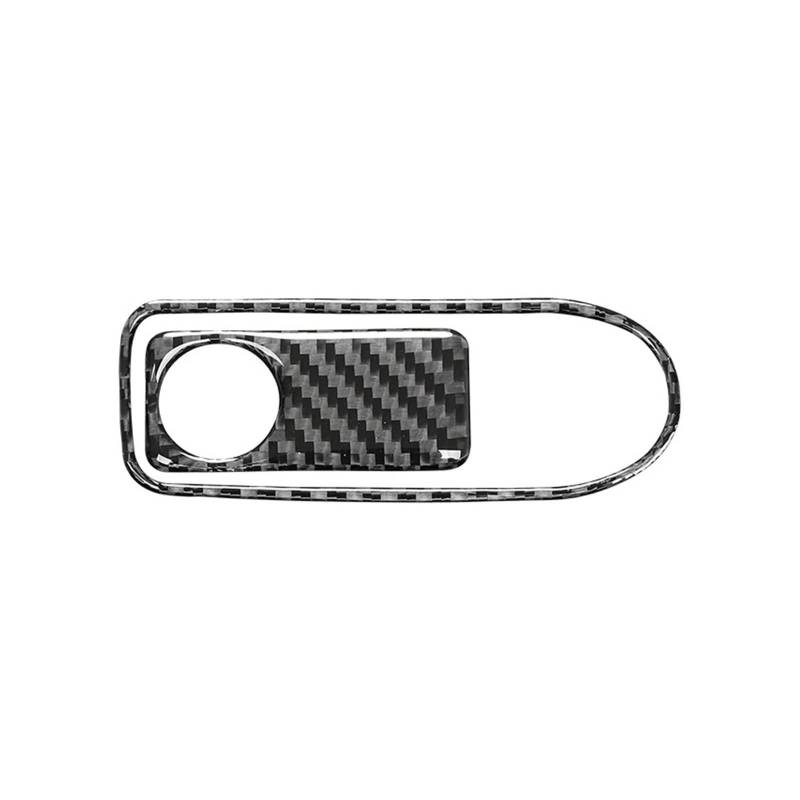 Auto Aufkleber Für Benz C Für GLC Klasse W205 C180 C200 C300 Carbon Faser Copilot Handschuh Box Schalter Panel Trim Abdeckung Aufkleber Auto Zubehör Innenzubehör(Left-Hand Drive) von XRUKGUO