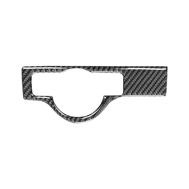 Auto Aufkleber Für Benz C KLASSE W204 2007-2014 Carbon Faser Auto Scheinwerfer Schalter Taste Panel Aufkleber Innenausstattung Auto Zubehör Innenzubehör(Left-Hand Drive) von XRUKGUO
