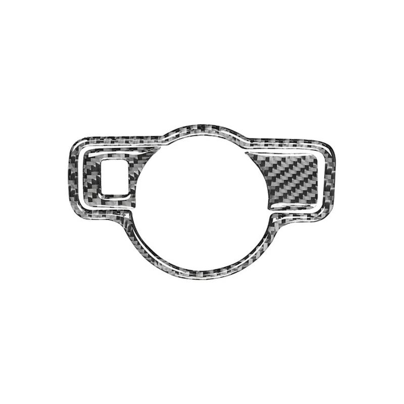 Auto Aufkleber Für Benz C KLASSE W204 2007-2014 Carbon Fiber Scheinwerfer Schalter Taste Panel Aufkleber Innenausstattung Auto Zubehör Innenzubehör von XRUKGUO