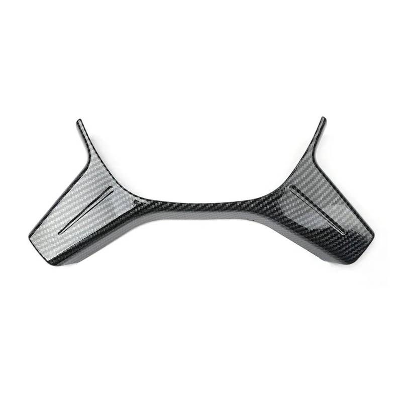 Auto Aufkleber Für Benz CE ML GL Klasse W204 W212 X166 W166 Carbon Fiber Texture Auto Innen Lenkrad Panel Rahmen Abdeckung Trim Innenzubehör(Kohlefaser) von XRUKGUO