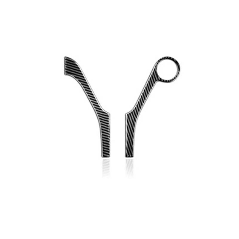 Auto Aufkleber Für Benz W204 2007-2010 Auto Center Konsole Instrument Panel Carbon Faser Aufkleber Dekor Abdeckung Innen Zubehör Innenzubehör(Right-Hand Drive A) von XRUKGUO