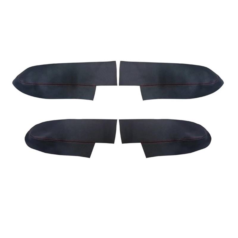 Auto Aufkleber Für CRV 2007 2008 2009 2010 2011 Mikrofaser Leder Auto Türgriff Panel Armlehne Abdeckung Schutz Trim Auto Zubehör Innenzubehör(4pcs A) von XRUKGUO