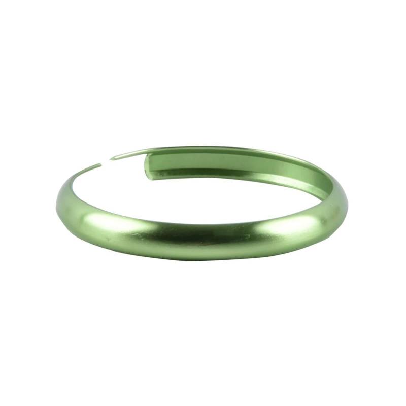 Auto Aufkleber Für Mini Für Cooper Für Mini Für Clubman R60 R56 R57 R58 Auto Aluminiumlegierung Styling Schlüsselanhänger Aufkleber Hülle Abdeckung Innenzubehör(Green) von XRUKGUO