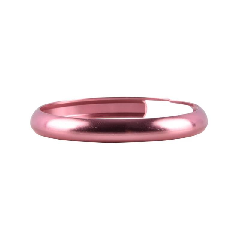 Auto Aufkleber Für Mini Für Cooper Für Mini Für Clubman R60 R56 R57 R58 Auto Aluminiumlegierung Styling Schlüsselanhänger Aufkleber Hülle Abdeckung Innenzubehör(Rosa) von XRUKGUO