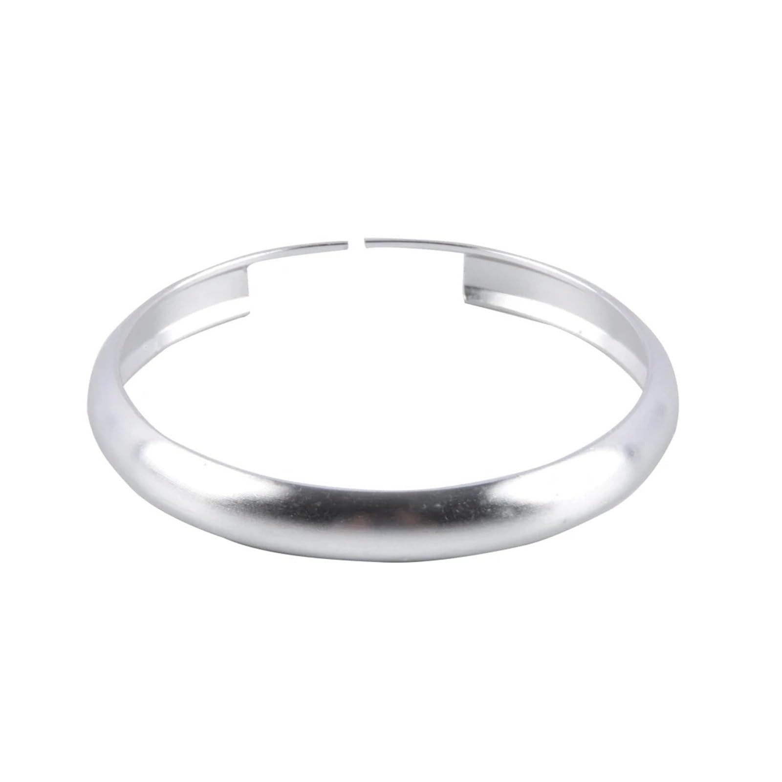 Auto Aufkleber Für Mini Für Cooper Für Mini Für Clubman R60 R56 R57 R58 Auto Aluminiumlegierung Styling Schlüsselanhänger Aufkleber Hülle Abdeckung Innenzubehör(Silber) von XRUKGUO