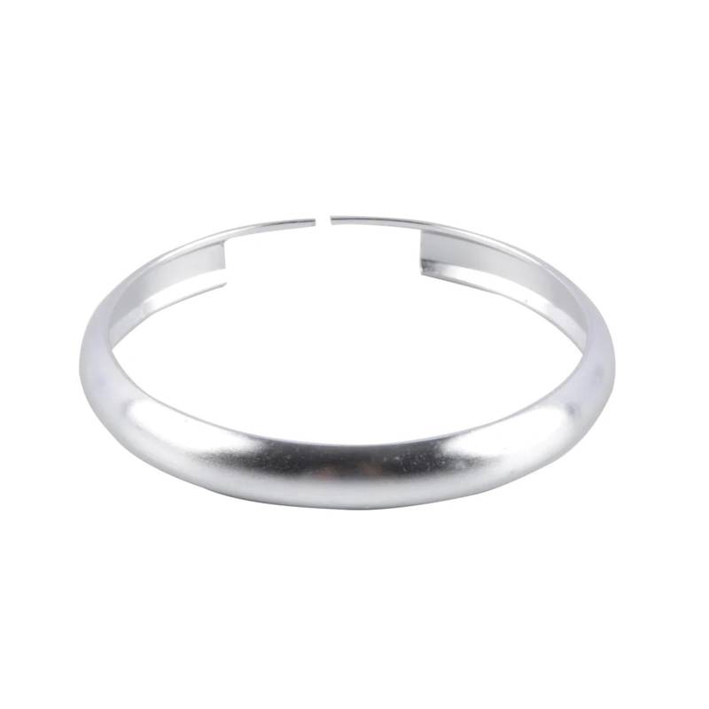 Auto Aufkleber Für Mini Für Cooper Für Mini Für Clubman R60 R56 R57 R58 Auto Aluminiumlegierung Styling Schlüsselanhänger Aufkleber Hülle Abdeckung Innenzubehör(Silber) von XRUKGUO