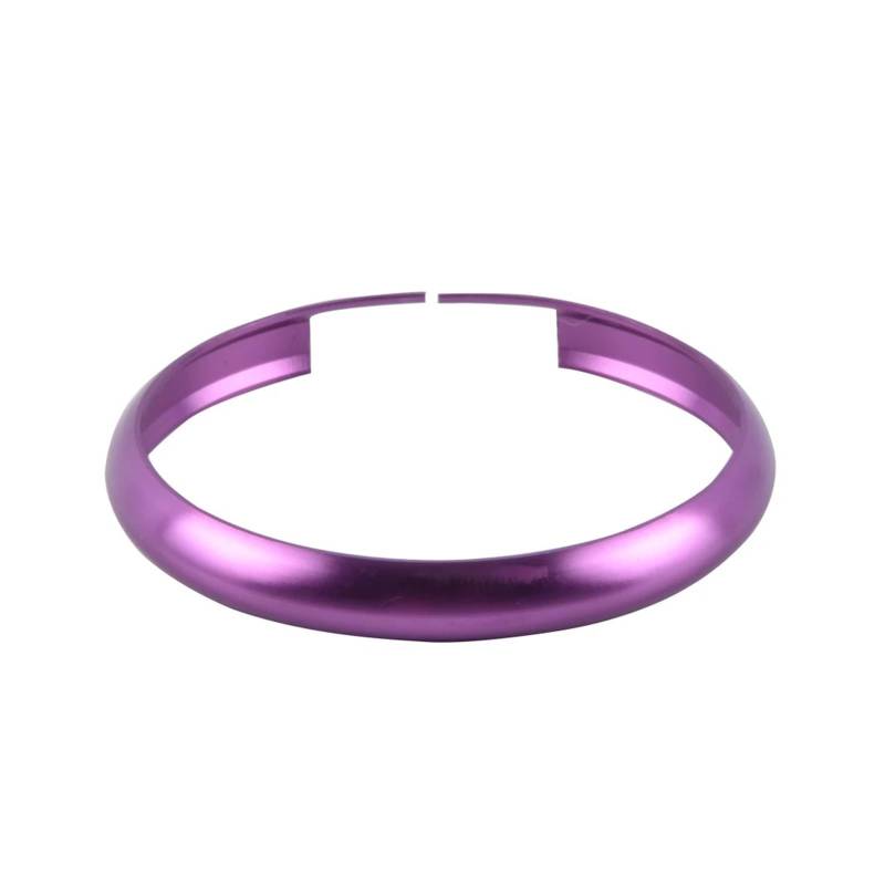 Auto Aufkleber Für Mini Für Cooper Für Mini Für Clubman R60 R56 R57 R58 Auto Aluminiumlegierung Styling Schlüsselanhänger Aufkleber Hülle Abdeckung Innenzubehör(Violett) von XRUKGUO