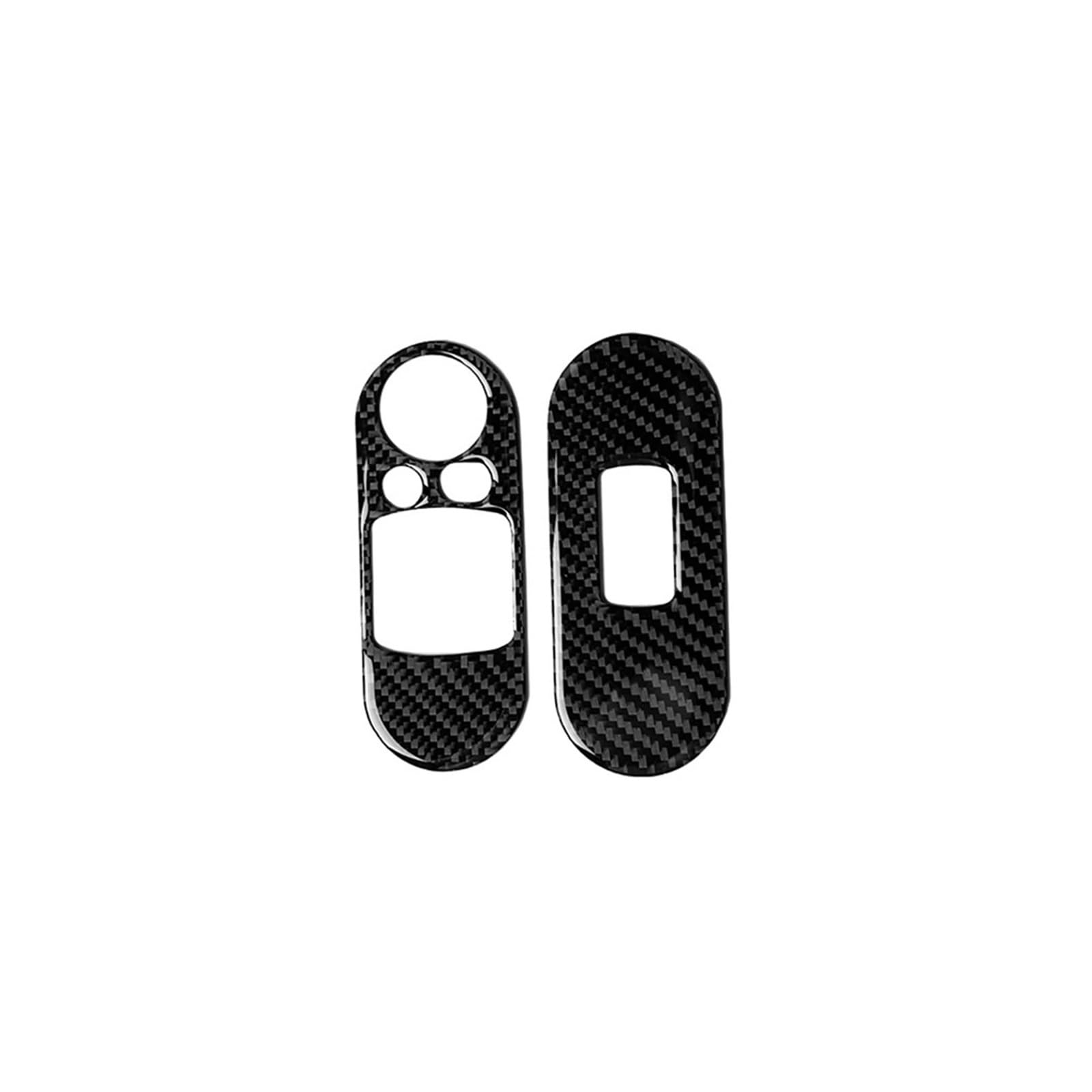 Auto Aufkleber Kohlefaser Für Für Mini Für Cooper S 3DR F56 Auto-Innentür-Fensterheber-Schalterknopf-Panel-Rahmen-Schutzabdeckungsverkleidung, 2 Stück Innenzubehör Auto Aufkleber Kohlefaser Für Für Mini Für Cooper S 3DR F56 Auto-Innentür-Fensterheber-Schalterknopf-Panel-Rahmen-Schutzabdeckungsverkleidung, 2 Stück Innenzubehör von XRUKGUO