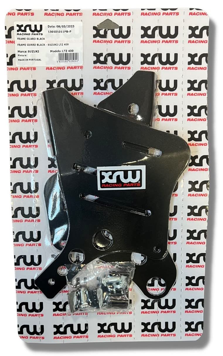 Quad ATV Suzuki LTZ400 bis 08 XRW Racing Frame Guards Seitenschutz in schwarz von XRW