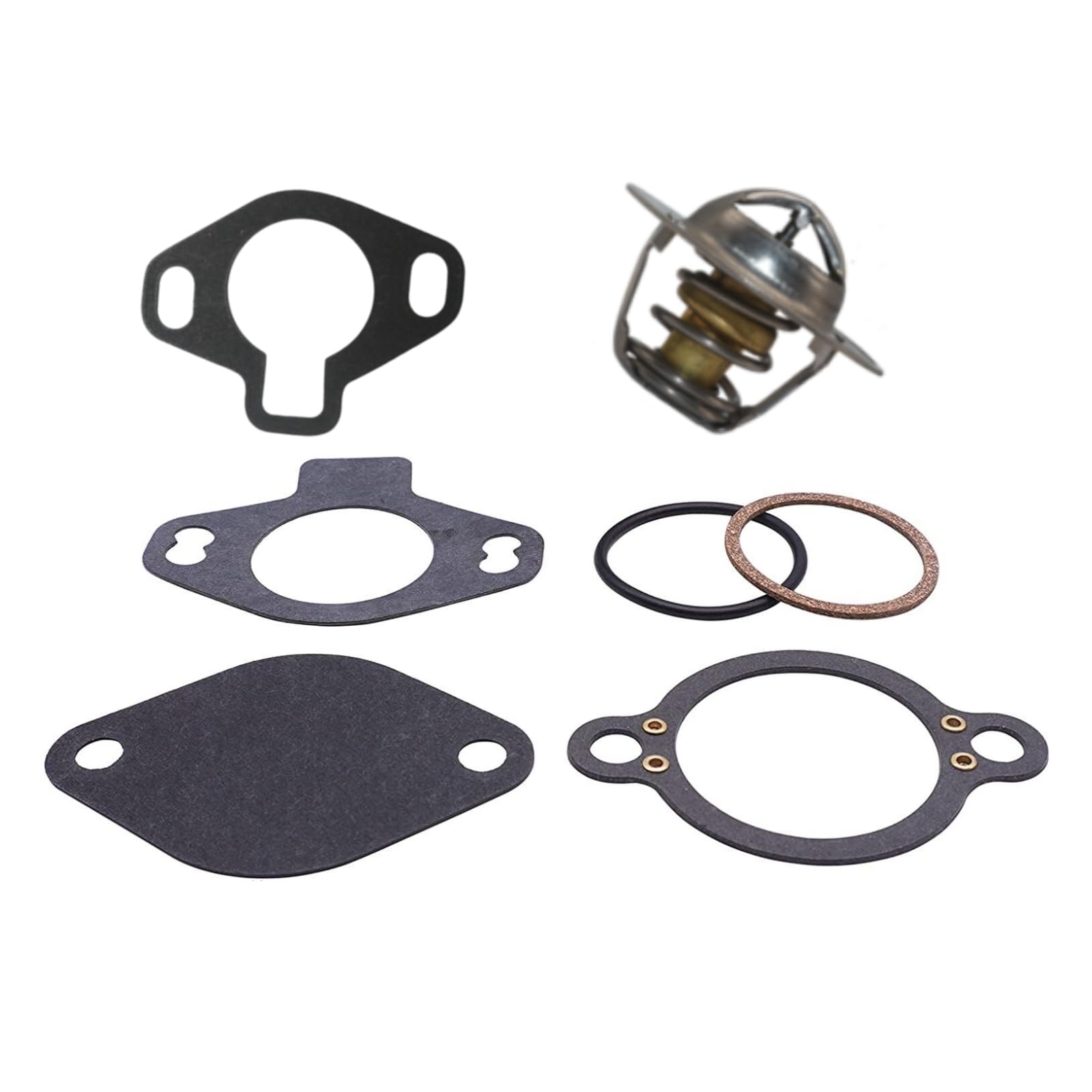 XRmarine 807252Q4 807252T4 807252T7 8M0089715 Thermostat Reparatursatz mit Dichtung 60.0 °C 60°C für Mercruiser V6 V8 Stern Drive Sierra 18-3668 XRmarine 807252Q4 807252T4 807252T7 8M0089715 Thermostat Reparatursatz mit Dichtung 60.0 °C 60°C für Mercruiser V6 V8 Stern Drive Sierra 18-3668 von XRmarine