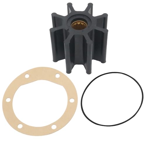 XRmarine Flexibles Impeller-Kit für Vol-vo Penta 21951356 John-Son 09-1028B und passend für Jab-SCO 920-0001 Schiffsmotor-Wasserpumpe von XRmarine