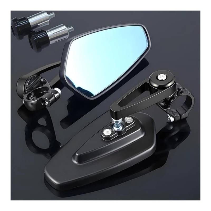 Seitenspiegel Spiegel Für Duca&ti Monster 696 795 796 797 821 937 S2R 800 Motorrad Rückspiegel Universal Bar Lenker Spiegel Lenkspiegel von XSFIBHKM