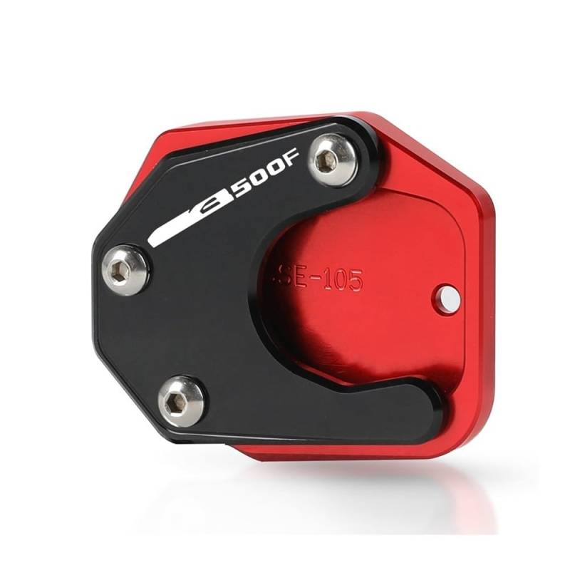 Seitenständer Vergrößerung Platte FÜR HO&N&DA CB500F 2013-2021 Motorrad-Seitenständer-Verlängerungsplatte Vergrößertes Rutschfestes Fußpolster Motorrad-Fußstützen-Extender von XSFIBHKM