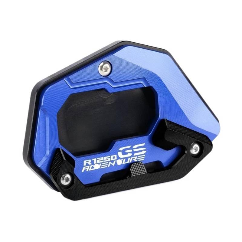 Seitenständer Vergrößerung Platte Für B&M&W R1200GS LC GSA R 12-00 ADV R1250GS R1200 12-50 GS Zubehör Motorrad Seite Halterung Verlängerung Platte Vergrößert Fuß Pad von XSFIBHKM