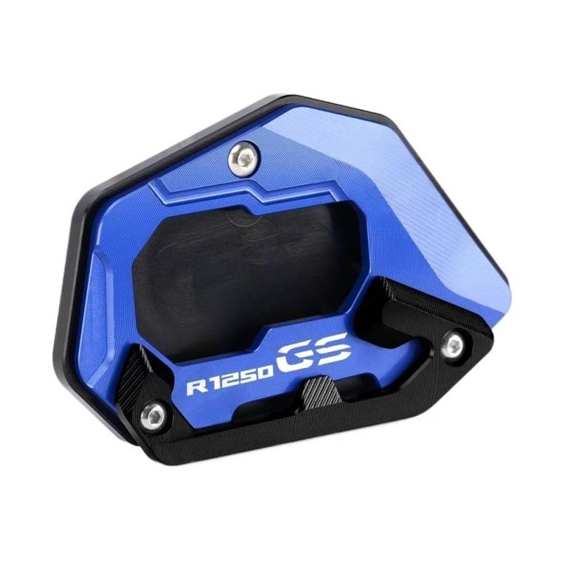 Seitenständer Vergrößerung Platte Für B&M&W R1200GS LC GSA R 12-00 ADV R1250GS R1200 12-50 GS Zubehör Motorrad Seite Halterung Verlängerung Platte Vergrößert Fuß Pad von XSFIBHKM