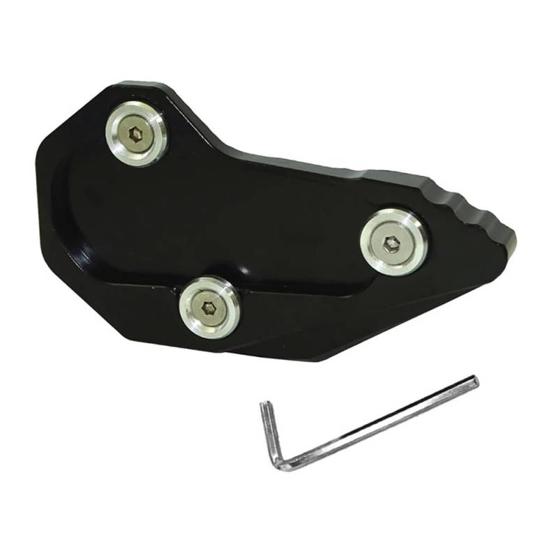 Seitenständer Vergrößerung Platte Für B&M&W R1200RS R1200R R1200 RS R 2015-2018 Motorrad CNC Kickstand Fuß Seitenständer Verlängerung Vergrößern Pad Trägerplatte von XSFIBHKM