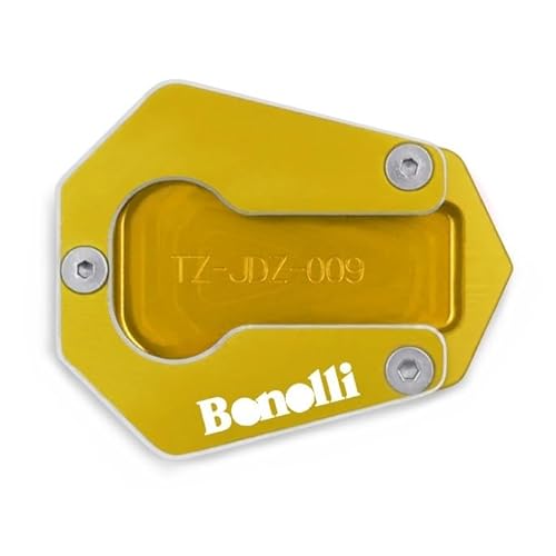 Seitenständer Vergrößerung Platte Für Be&Nelli TRK502X 752S BN600 BJ600 502C Zubehör Motorrad Ständer Fuß Seitenständer Vergrößern Verlängerungsplatte Stützpolster von XSFIBHKM