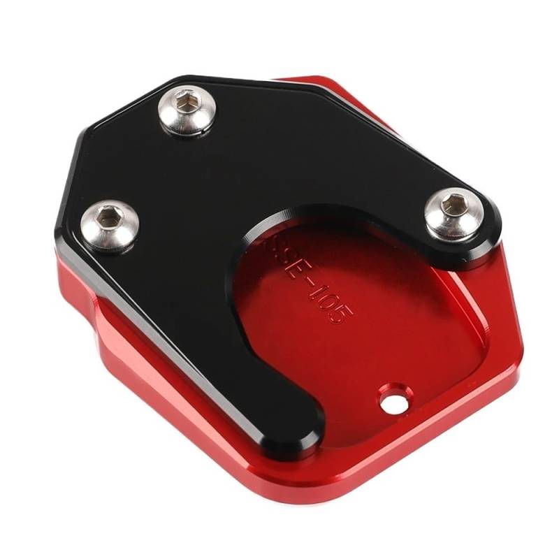 Seitenständer Vergrößerung Platte Für HO&N&DA CB650F CB 650F 2014-2018 Zubehör Motorrad Kickstand Fuß Seitenständer Verlängerungspolster Stützplatte Vergrößern Ständer von XSFIBHKM