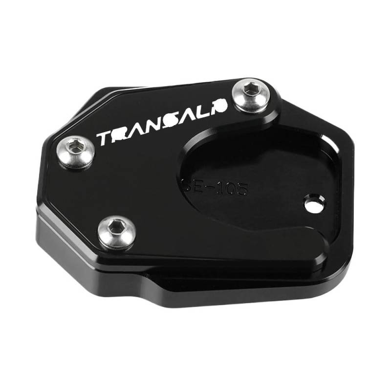 Seitenständer Vergrößerung Platte Für HO&N&DA XLV 600 650 700 TRANSALP XL600V XL650V XL700V Zubehör Motorrad Seite Halterung Verlängerung Platte Vergrößert Fuß Pad von XSFIBHKM