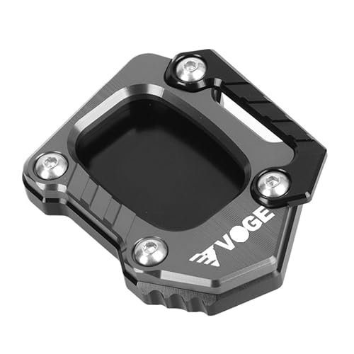 Seitenständer Vergrößerung Platte Für VOGE 525DS 525DSX DS 525 DS525 DS DSX 525 Motorrad Vergrößern Kickstand Seitenständer Verlängerungspolster Fußstützplatte Platte von XSFIBHKM