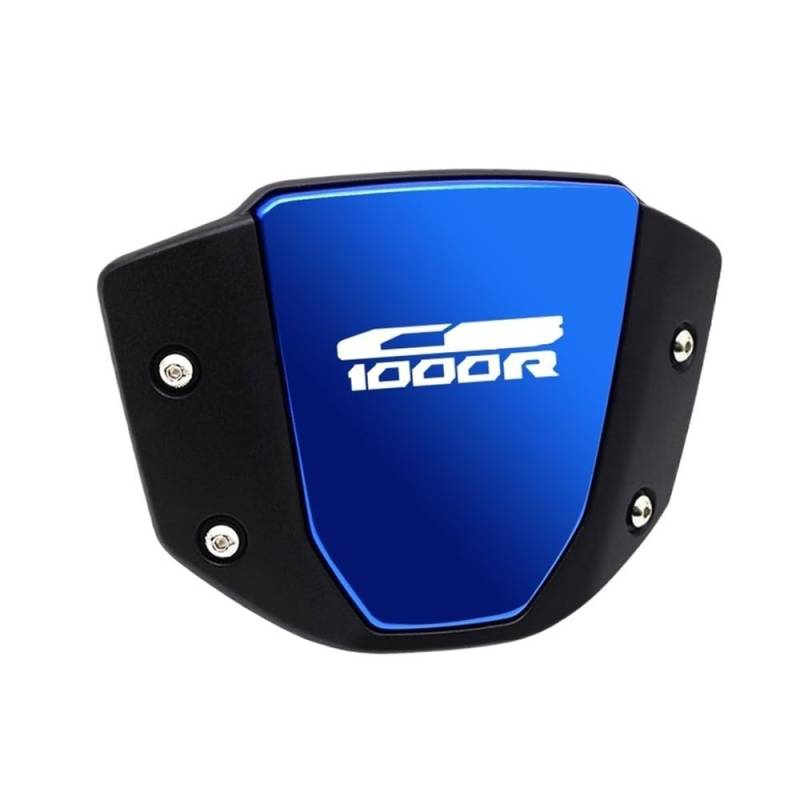 Windschutz Motorrad Für Ho&n&da CB650R CB1000R 2019 2020 2021 2022 2023 2024 Motorrad Frontscheibe Wind Bildschirm Visier Windabweiser von XSFIBHKM
