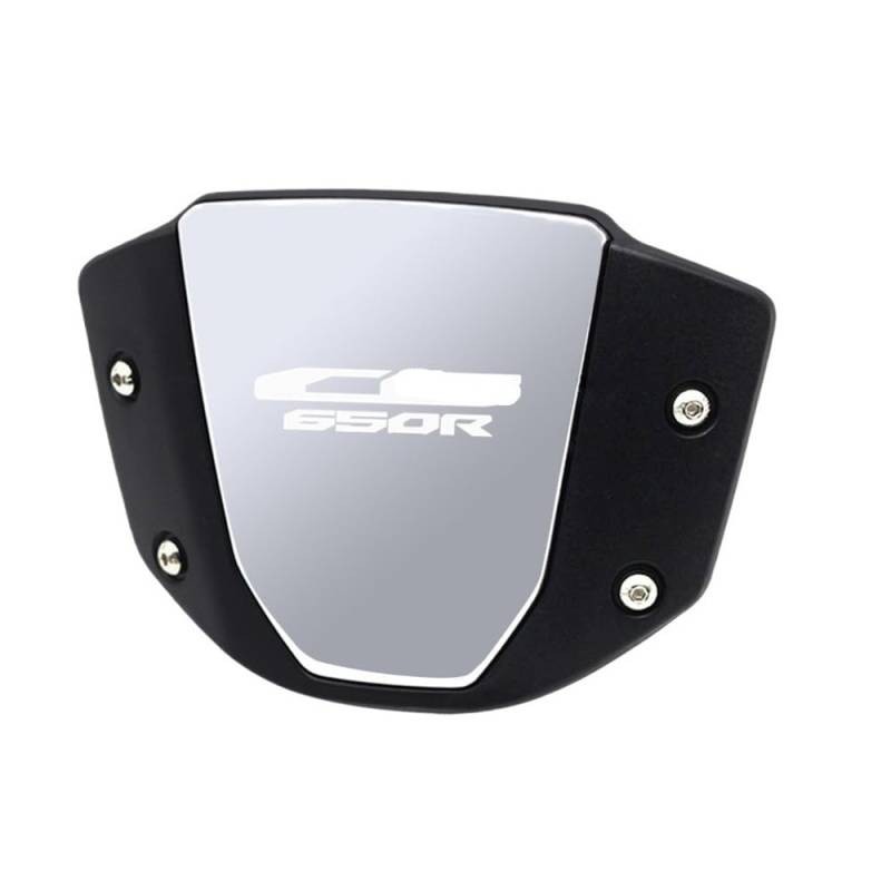 Windschutz Motorrad Für Ho&n&da CB650R CB1000R 2019 2020 2021 2022 2023 2024 Motorrad Frontscheibe Wind Bildschirm Visier Windabweiser von XSFIBHKM