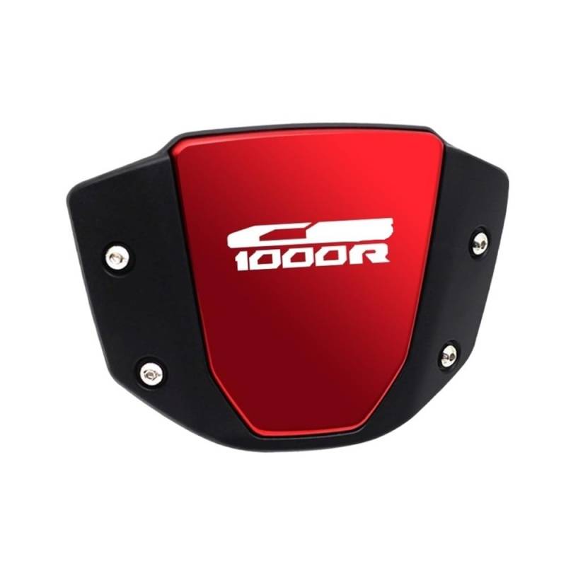 Windschutz Motorrad Für Ho&n&da CB650R CB1000R 2019 2020 2021 2022 2023 2024 Motorrad Frontscheibe Wind Bildschirm Visier Windabweiser von XSFIBHKM