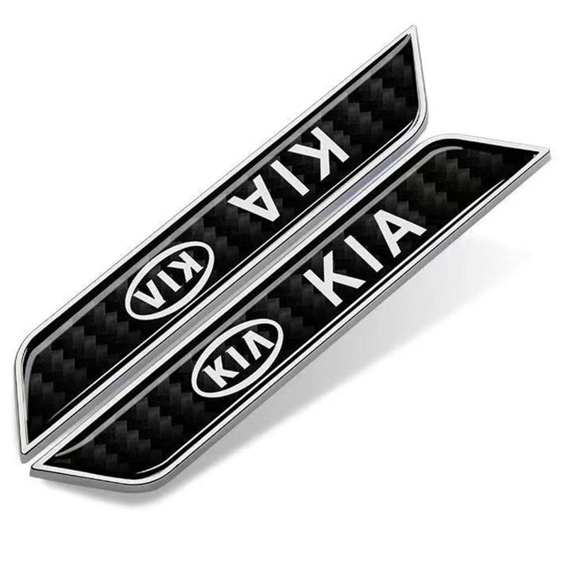 XSYBHD Für Kia XCeed SPORTSPACE Ray EV Auto Emblem,Brauch 3D Metall Abzeichen Trunk Lid Side Fender Aufkleber,Nicht leicht zu Verformen Aufkleber Logo Emblem(Silver) von XSYBHD