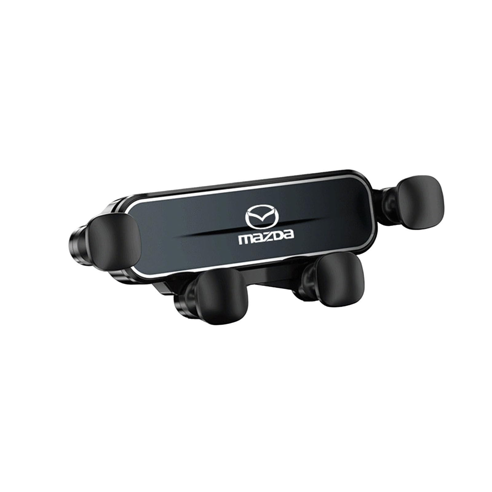 XSYBHD Für Mazda CX-80 CX-30 CX-60 LM55 CX-50 Kfz Handyladestationen,Tragbare Auto Handyhalterung,Super Stabil Lüftungshaken,360° Flexibel Drehung Handy Halterungen(Black) von XSYBHD